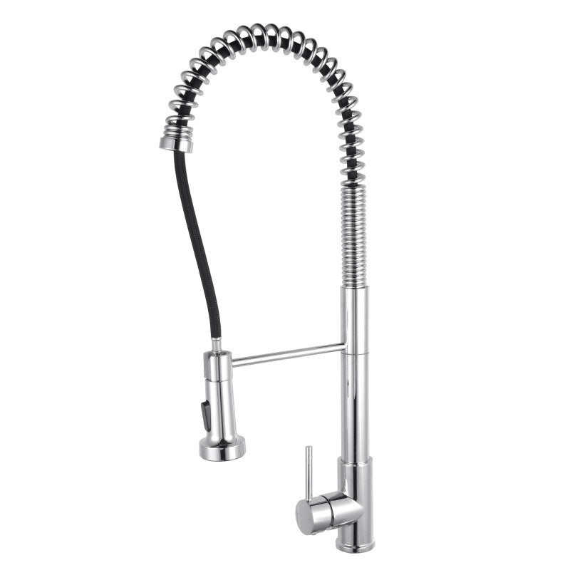 Chrome Pull Out Kitchen Mixer