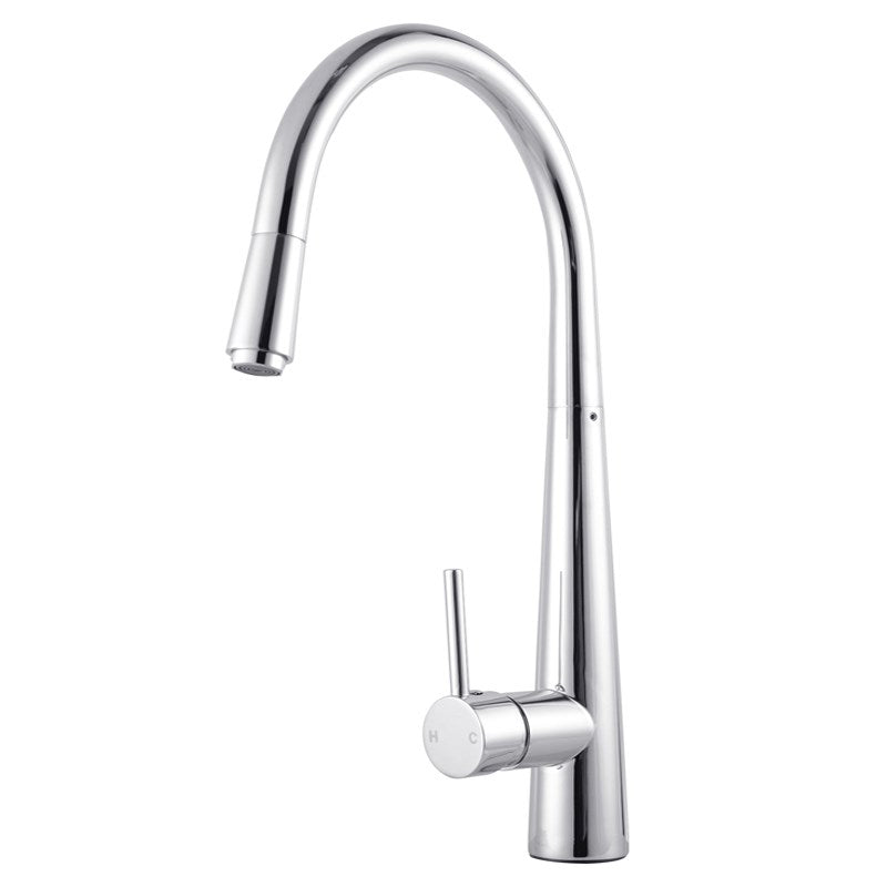 Chrome Pull Out Kitchen Mixer