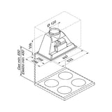 BLAUPUNKT 60CM UNDERMOUNT (STAINLESS STEEL)