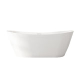 Disney Ultra-Thin Freestanding Bathtub - Gloss White