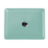 Etna 78 Series Counter-top Rectangular Art Basin - Antique Green
