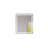 Freya 600×750mm LED Rectangular Mirror