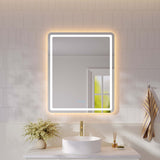 Freya 750×900mm LED Rectangular Mirror