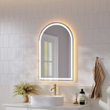Freya 500/600×900mm LED Arch Mirror