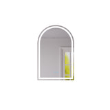 Freya 500/600×900mm LED Arch Mirror