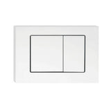 R&T In Wall White Push Plate