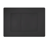 R&T In Wall Black Push Plate