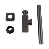 Gunmetal Grey Basin Bottle Trap 32mm Solid Brass