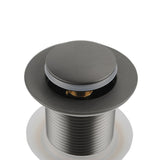 32mm Gun Metal Pop Up Waste Non Overflow