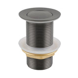 32mm Gun Metal Pop Up Waste Non Overflow