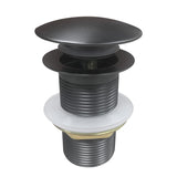 32mm Gun Metal Pop Up Waste Non Overflow