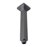 200mm Gunmetal Ceiling Shower Arm