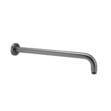 400mm Gunmetal Wall Shower Arm