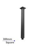 300mm Gunmetal Ceiling Shower Arm