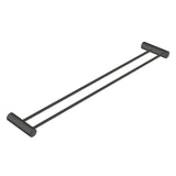 600mm Gunmetal Double Towel Rail
