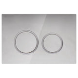 Mercio R&T Round Flush Plate - Chrome