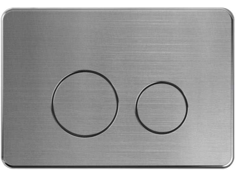 Mercio R&T Round Flush Plate - Gunmetal
