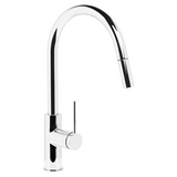 Venezia Gooseneck Pull Out Sink Mixer