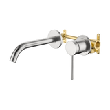 Venezia Wall Basin & Bath Mixer Kit Complete