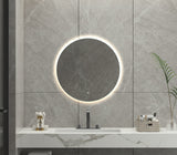 Evelyn Round Frameless LED Mirror | 800 x 800 mm