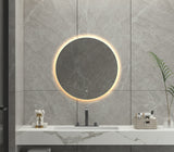 Evelyn Round Frameless LED Mirror | 800 x 800 mm