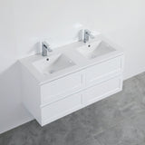 Fremantle Double Bowl Wall Hung Vanity 1200X450X560MM