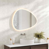 Luna 550×800mm LED Irregular Mirror