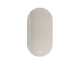 Luna LED Oval Mirror 500 x 900mm - with Adjustable LED Lighting