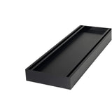 100x100x26mm Brushed Black Ezy Flow Tile Insert Grate