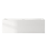 Orta Multi-Fit Freestanding Bathtub - Gloss White