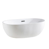 Olivia Gloss White Free Standing Bathtub 1690*805*550mm
