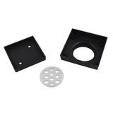 115x115mm Black Tile Insert Drain