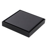 120x120mm Black Tile Insert Drain