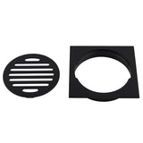 110x110mm Black Floor Drain
