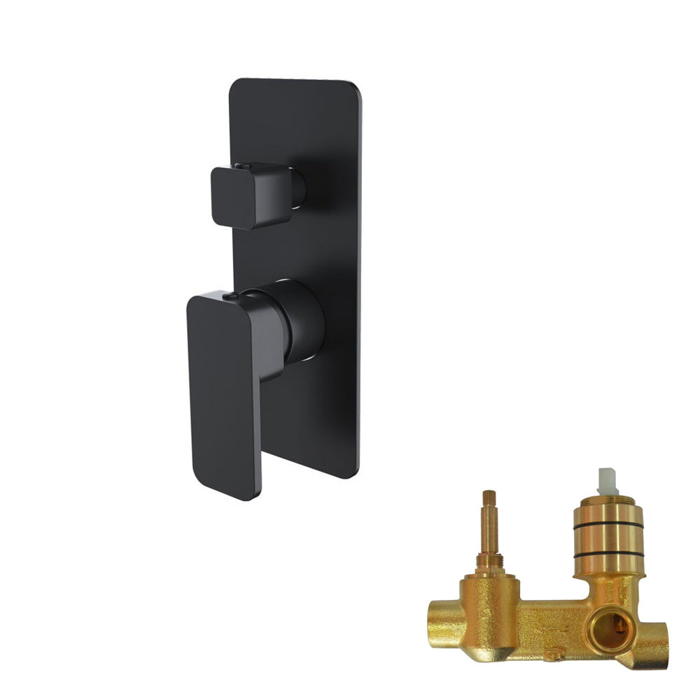 IVANO - Black Diverter Mixer