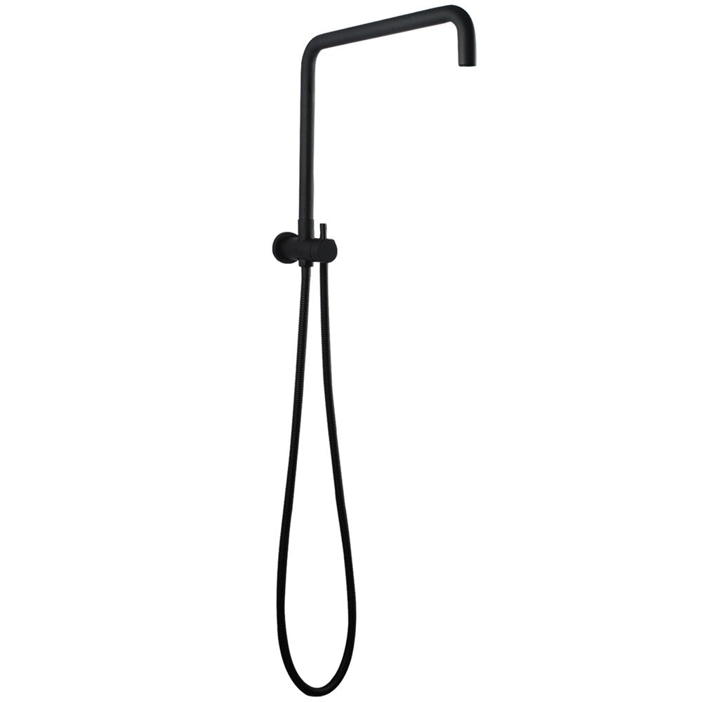 Black Shower Rail