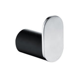 RUSHY - Black & Chrome Robe Hook