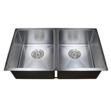 Stainless Steel Double Bowl Sink 775*450*220mm