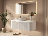 Rome 1200mm Wall-Hung Cabinet - Matt White