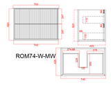 Rome ROM74W-MW