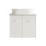 Seattle 600mm Wall-Hung Cabinet - Matt White
