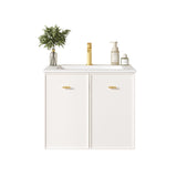 Seattle 600mm Wall-Hung Cabinet - Matt White