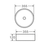 Spin 35 Counter-Top Round Basin