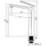 ESPERIA - Black Basin Mixer