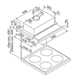 BLAUPUNKT 60CM SLIDEOUT UNDERMOUNT (STAINLESS STEEL)