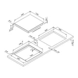 BLAUPUNKT 60CM INDUCTION COOKTOP (BLACK)