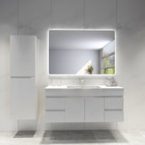 Jasper Rectangular Touchless 1200 X 750 Frameless LED Mirror - Three Light Temperatures