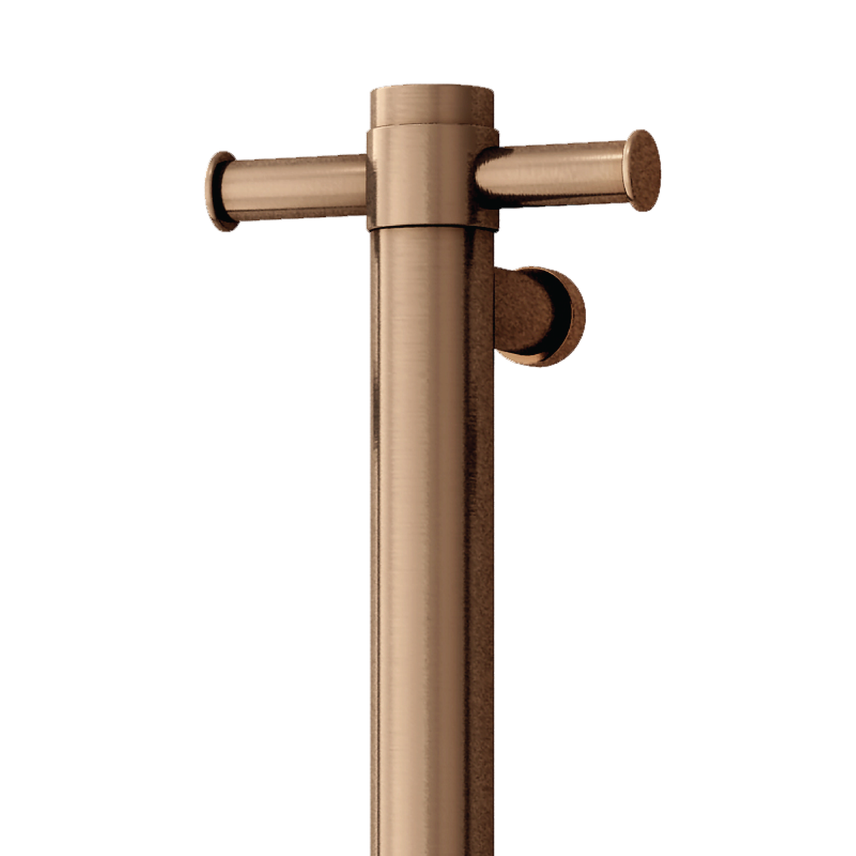 VSH900HBZ Brushed Bronze 240Volt Vertical Single Heated Rail