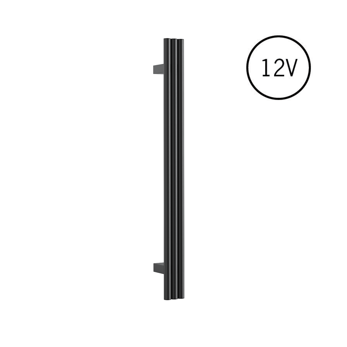 Triple Tube Vertical Single Heated Towel Rail