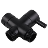 Black Bidet Diverter